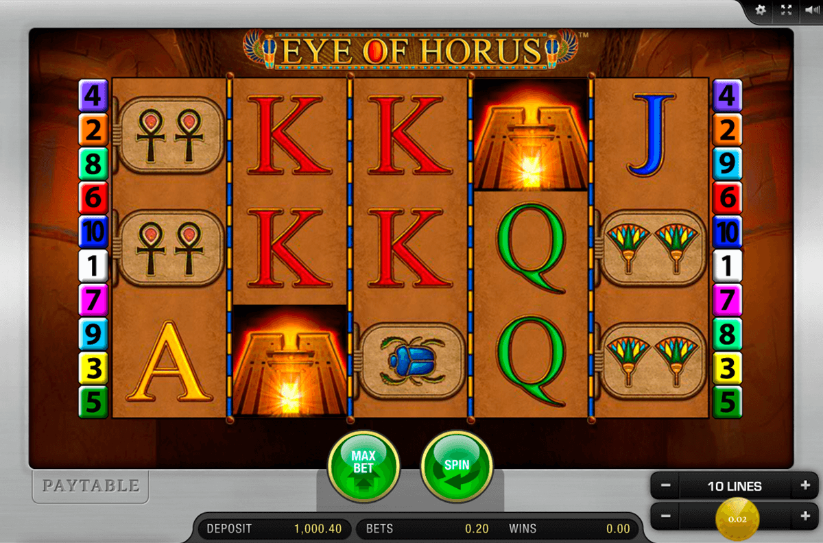Eye of horus free play merkur online